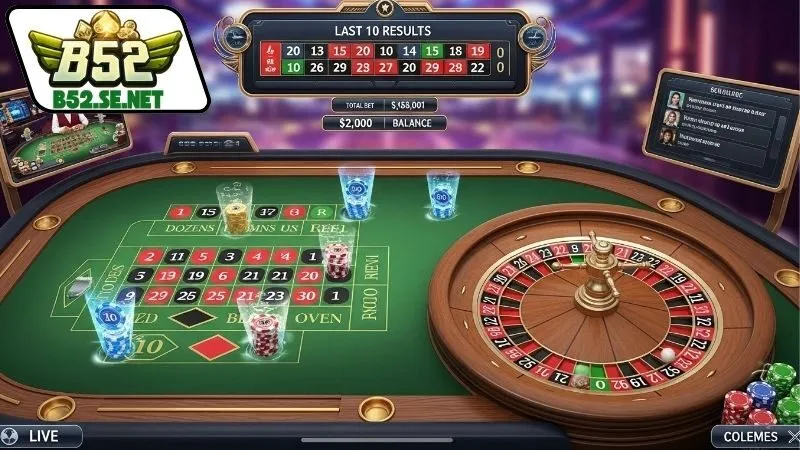Roulette B52 - Trải Nghiệm Cảm Giác Vòng Quay Thú Vị 4 roulette-b52